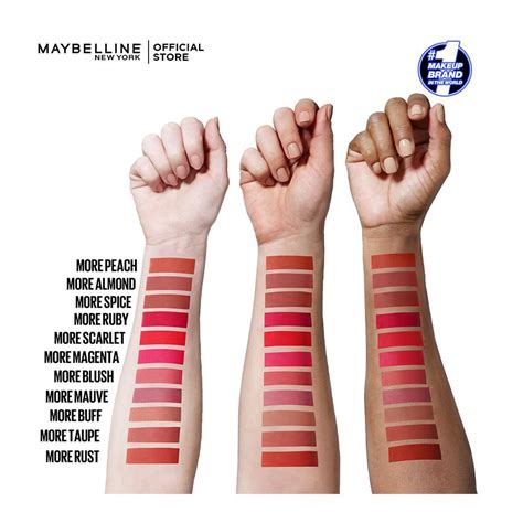 maybelline more blonde|maybelline lipstick blush.